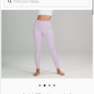 Lulu Lemon Light Purple Align Leggings (SIZE 4) (WORN ONLY A FEW TIMES)